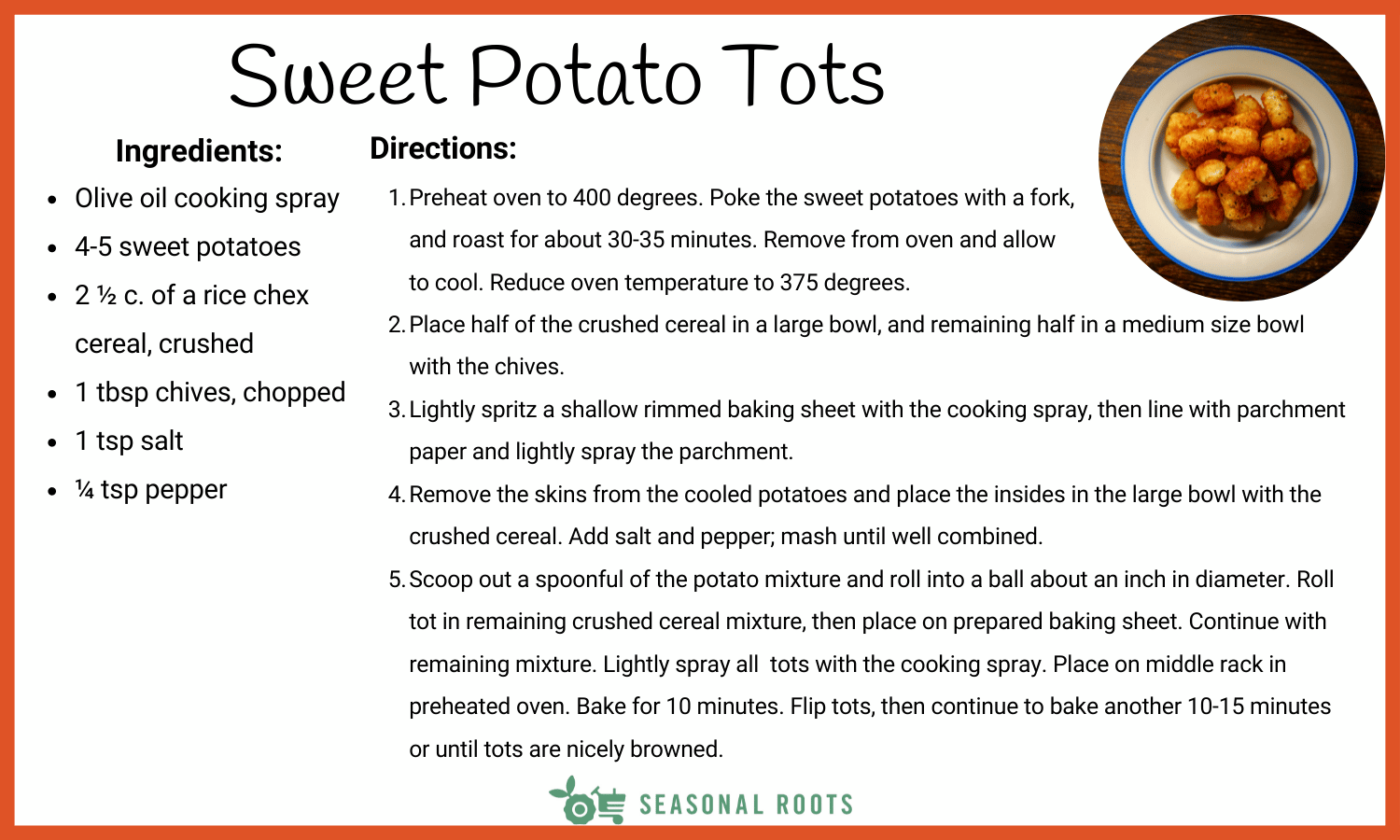 2022 Fall Recipes Seasonal Roots